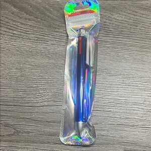 Blue Multi-Color Pen